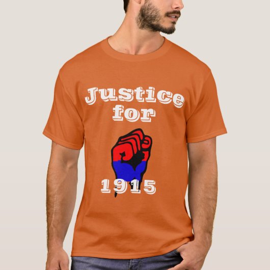 Armeense genoocide T-Shirt (Voorkant)