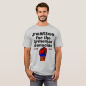 Armeense genoocide T-Shirt (Voorkant volledig)