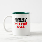 Armeense geschiedenis: Niet te koop Tweekleurige Koffiemok (Links)
