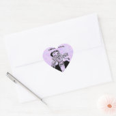 Armeense Gezegde Heart Sticker (Envelop)