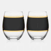 Armeense held Stemless wijnglas Zonder Voet (Rechts)