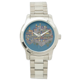 Armeense keramische Jerusalem Watch Horloge