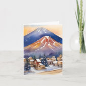 Armeense kerst D - 6 januari - Waterverf Feestdagen Kaart (Voorkant)