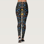 Armeense Leggings Tricolor Flowers (Achterkant)