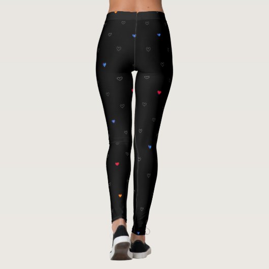 Armeense Leggings van het Heart Pattern (Achterkant)