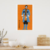 Armeense man - Luciferdoosje Print - Esthetische M (Keuken)
