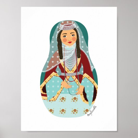 Armeense Matryoshka Poster (Voorkant)