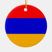 Armeense nationale vlag keramisch ornament (Voorkant)