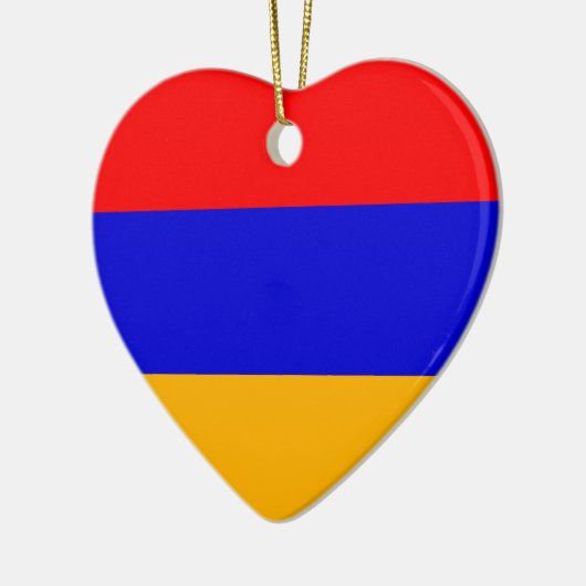 Armeense nationale vlag keramisch ornament (Links)