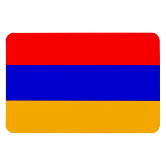 Armeense nationale vlag magneet (Horizontaal)