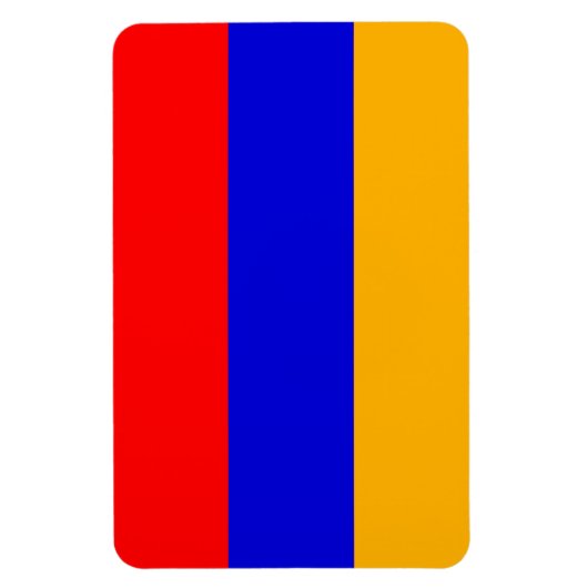 Armeense nationale vlag magneet (Verticaal)