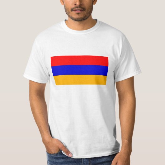 Armeense nationale vlag t-shirt (Voorkant)