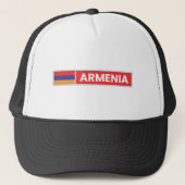 Armeense nationale vlag trucker pet (Voorkant)