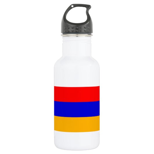 Armeense nationale vlag waterfles  (Voorkant)