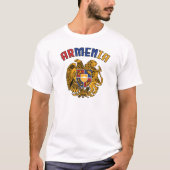 Armeense pride Flag Coffee Mok T-shirt (Voorkant)