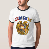 Armeense pride Flag Coffee Mok T-Shirt Trucker Hat (Voorkant)