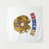 Armeense pride Flag Coffee Mok T-Shirt Trucker Hat Wandkleed (Voorkant (horizontaal))