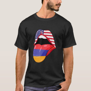 Armeense pride - lips - vlag pride - Armenië - Ame T-shirt