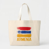 Armeense shirten grote tote bag (Voorkant)