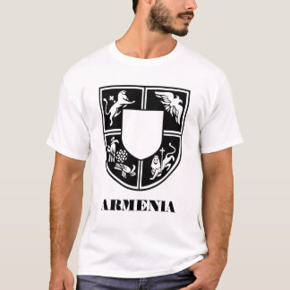 Armeense Staatswapen Hedendaagse Kunst T-shirt