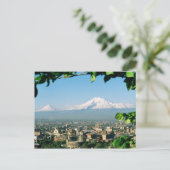 Armeense stad Yerevan Briefkaart (Staand voorkant)