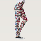 Armeense tapijtpatroonLeggings - Uniek ontwerp Leggings (Rechts)