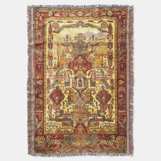 Armeense tapijtsnuif / Throw Blanket Deken (Voorkant Verticaal)