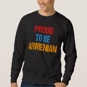 Armeense trots Armenië vlag kleuren bewustzijnsges Trui