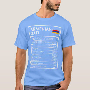 Armeense vader voedingsfeiten Nationale trots cade T-shirt