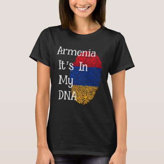 Armeense vingerafdruk T-shirt (Voorkant)
