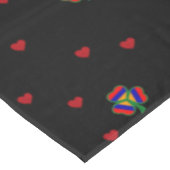 Armeense vlag - Aangepaste katoenen tablet, 52 x 7 Tafelkleed (Gekanteld)