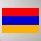 Armeense vlag; Armenië Poster (Voorkant)