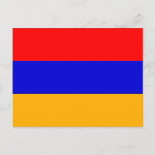 Armeense vlag briefkaart (Voorkant)
