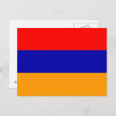 Armeense vlag Briefkaart (Voorkant / Achterkant)