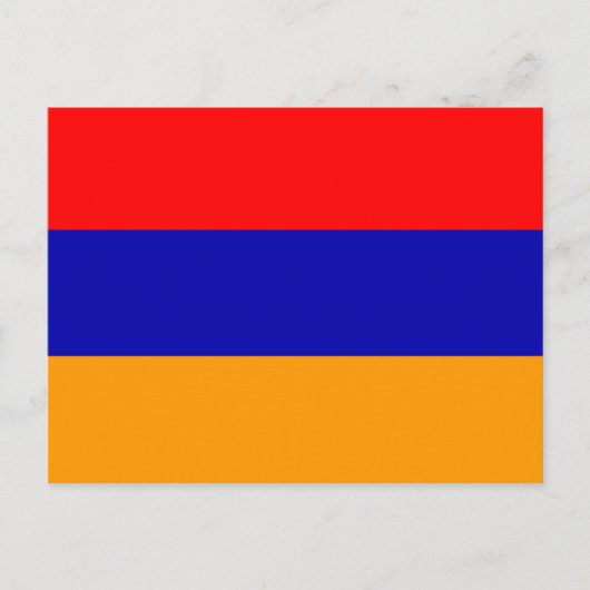 Armeense vlag Briefkaart (Voorkant)