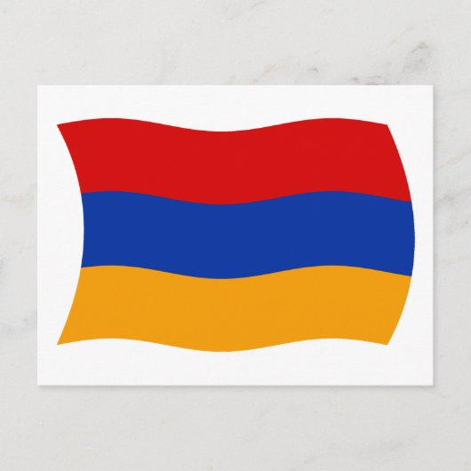 Armeense vlag Briefkaart (Voorkant)