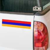 Armeense vlag bumpersticker (Op Truck)