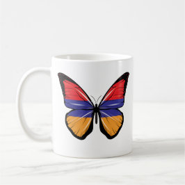 Armeense vlag Butterfly Koffiemok