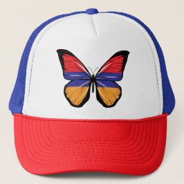 Armeense vlag Butterfly Trucker Pet