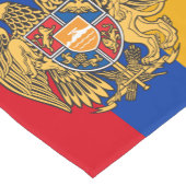 Armeense vlag, Emblem & Sport fan / huis Armenië Korte Tafelloper (Hoek)