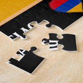 Armeense vlag en Armeens land / Armenië Legpuzzel (Zijkant)