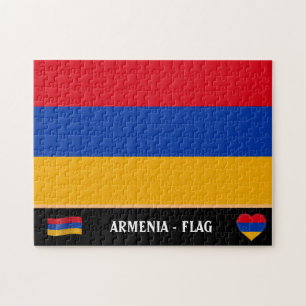 Armeense vlag en Armeens land / Armenië Legpuzzel