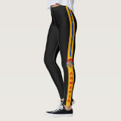 Armeense vlag en Armeense mode patriotten/sport Leggings (Links)