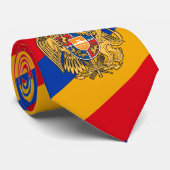 Armeense vlag en Armenië reizen, bedrijven en spor Stropdas (Opgerold)