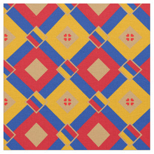 Armeense vlag en Armenië Trendy Fabric-mode Stof