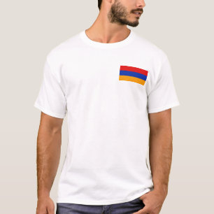 Armeense vlag en kaart T-Shirt