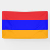 Armeense Vlag Feestviering Party Evenement Decorat Spandoek (Horizontaal)