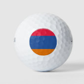 Armeense vlag golfballen (Voorkant)