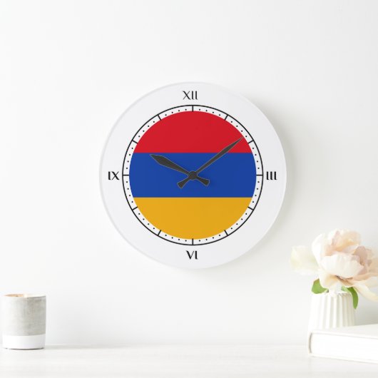 Armeense vlag grote klok (Huis)