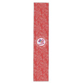 Armeense Vlag Hart LIEFDE Rood Gepersonaliseerde T Medium Tafelloper (Voorkant)